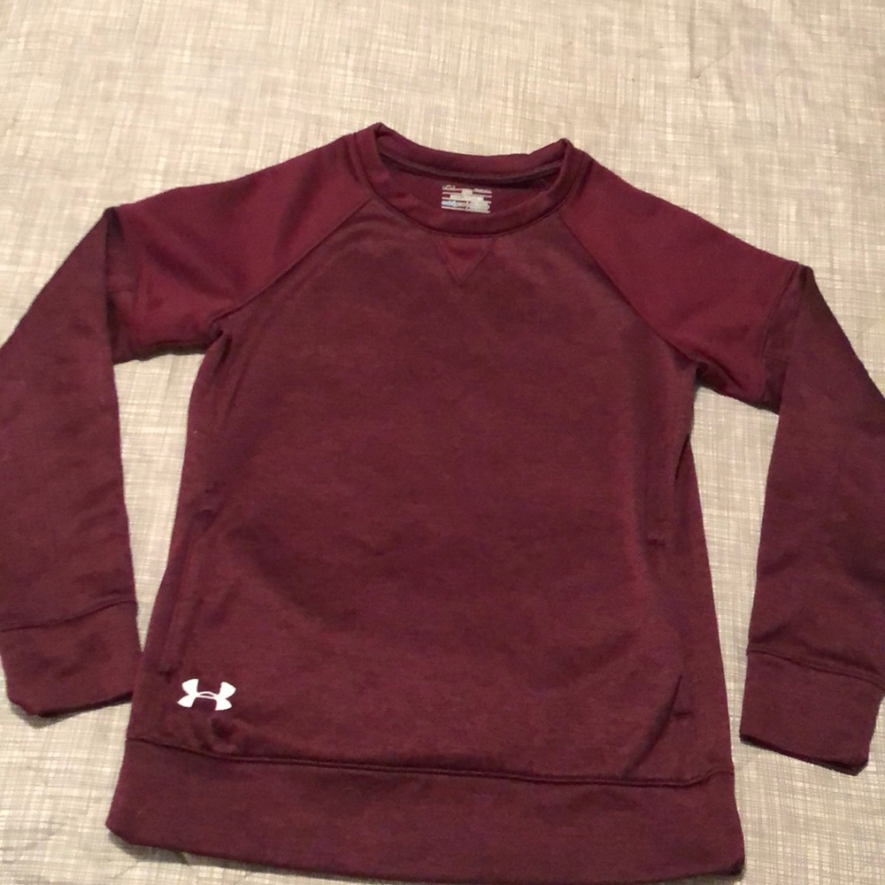 Under Armour - Cold Gear - Burgundy sweatshirt